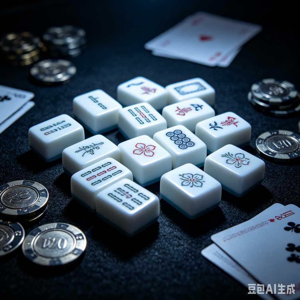 pink crystal mahjong set